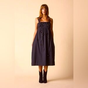 NWT ST. ROCHE Pom Dress Black 0